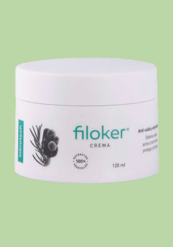 Crema Anticaída Filoker 120 ml | Inbiotech